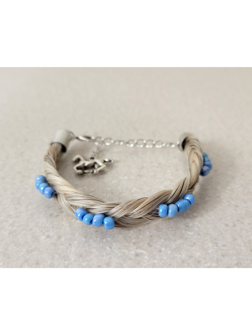Horse Hair | Beaded Bracelet